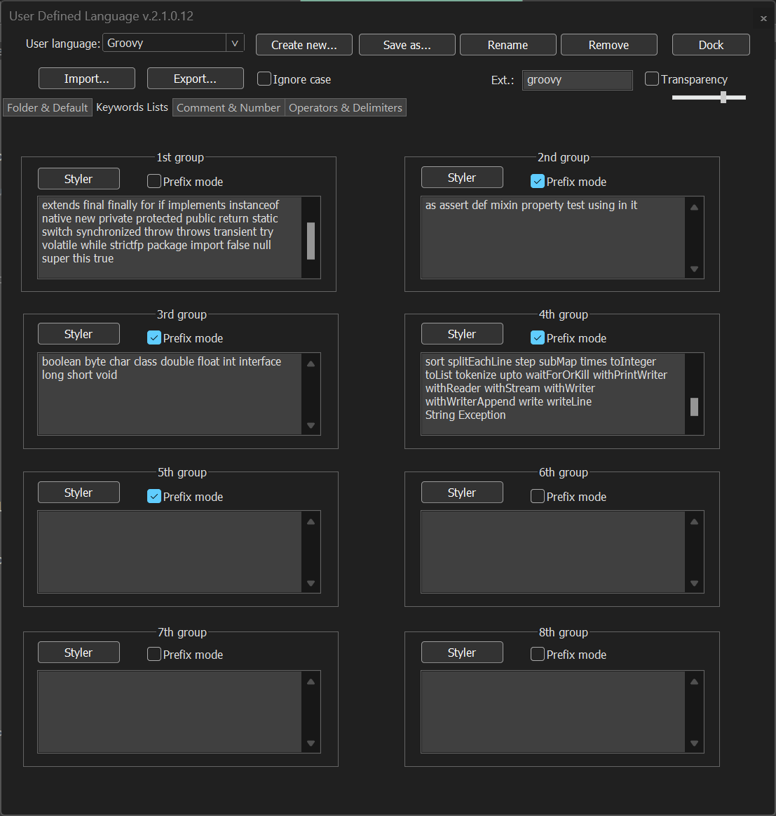Notepad++ Syntax Highlighter Image