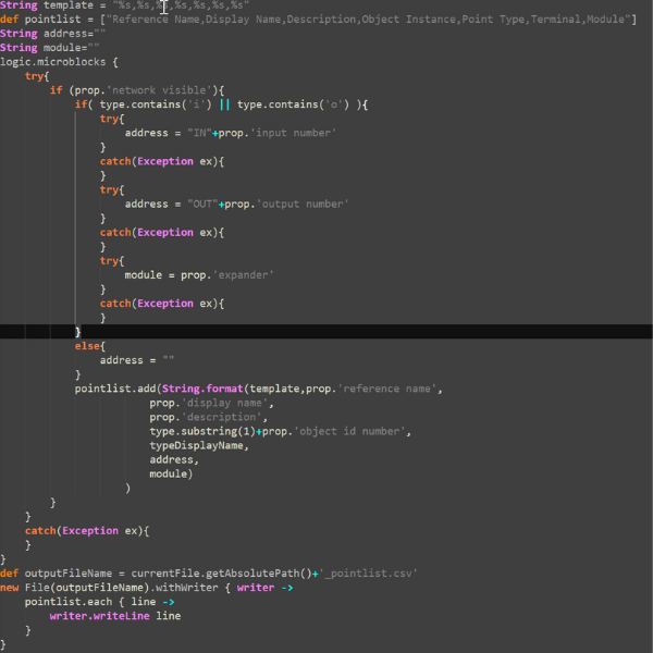 Notepad++coding example